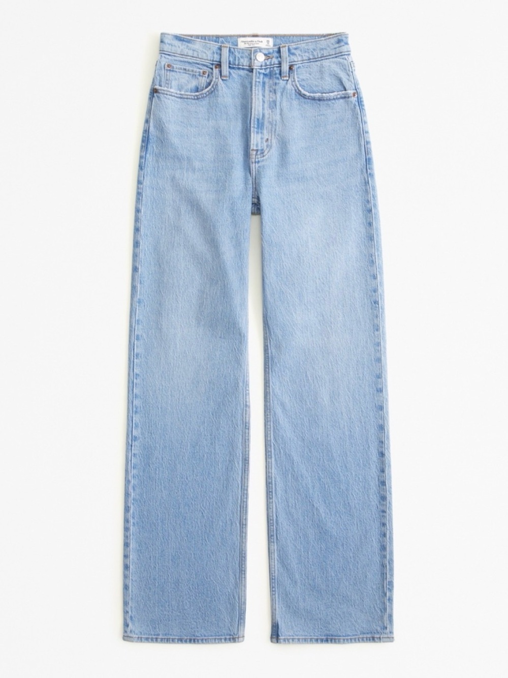 Abercrombie & Fitch Light Wash High-Rise Women's Jeans